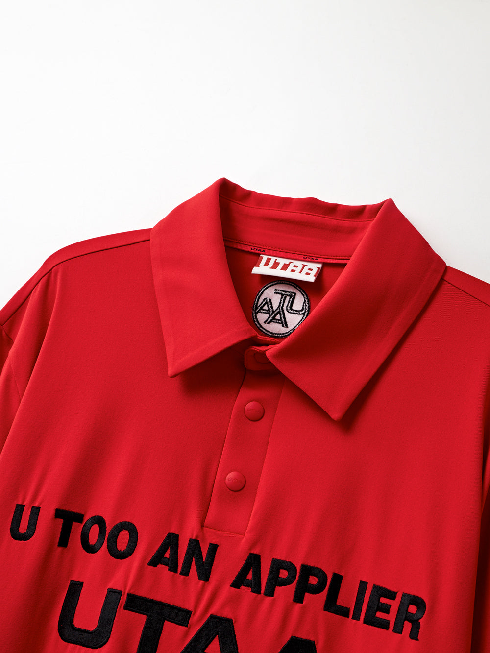 ユタ スイングフィットロゴPKシャツ (男性用)