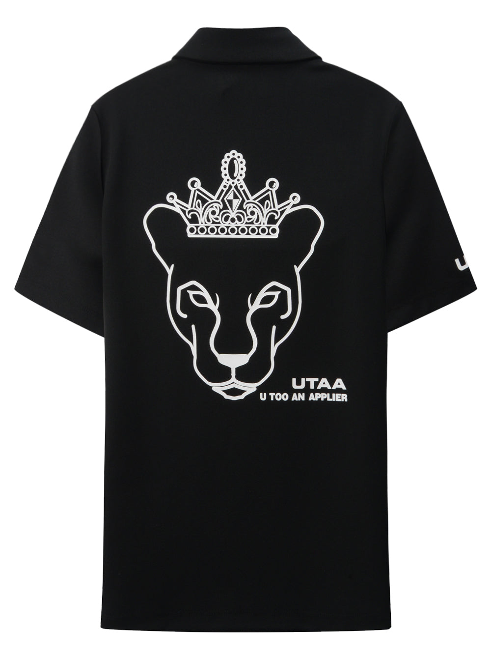ユタ タグラインクラウンパンサーTシャツ (男性用)