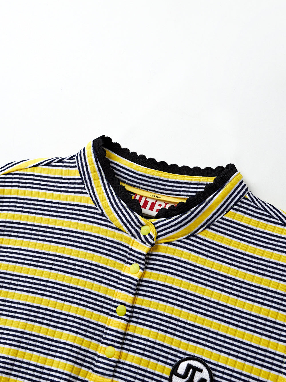 ユタ ストライプスリーブTシャツ (女性用)