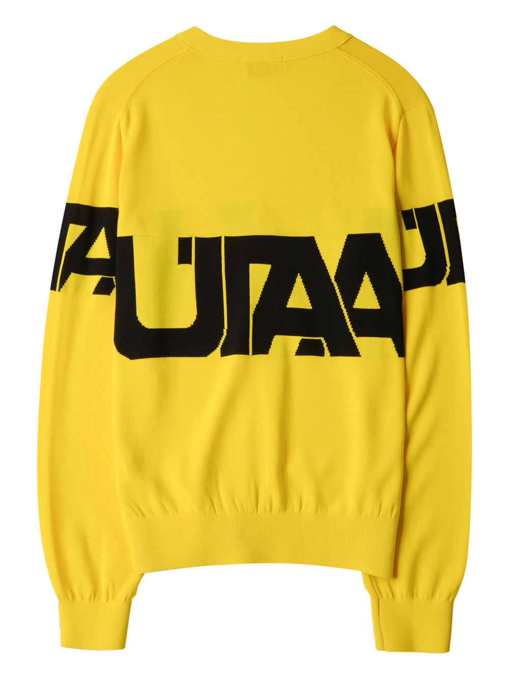 UTAA ミッドデーロゴニットカーディガン イエロー : Men's