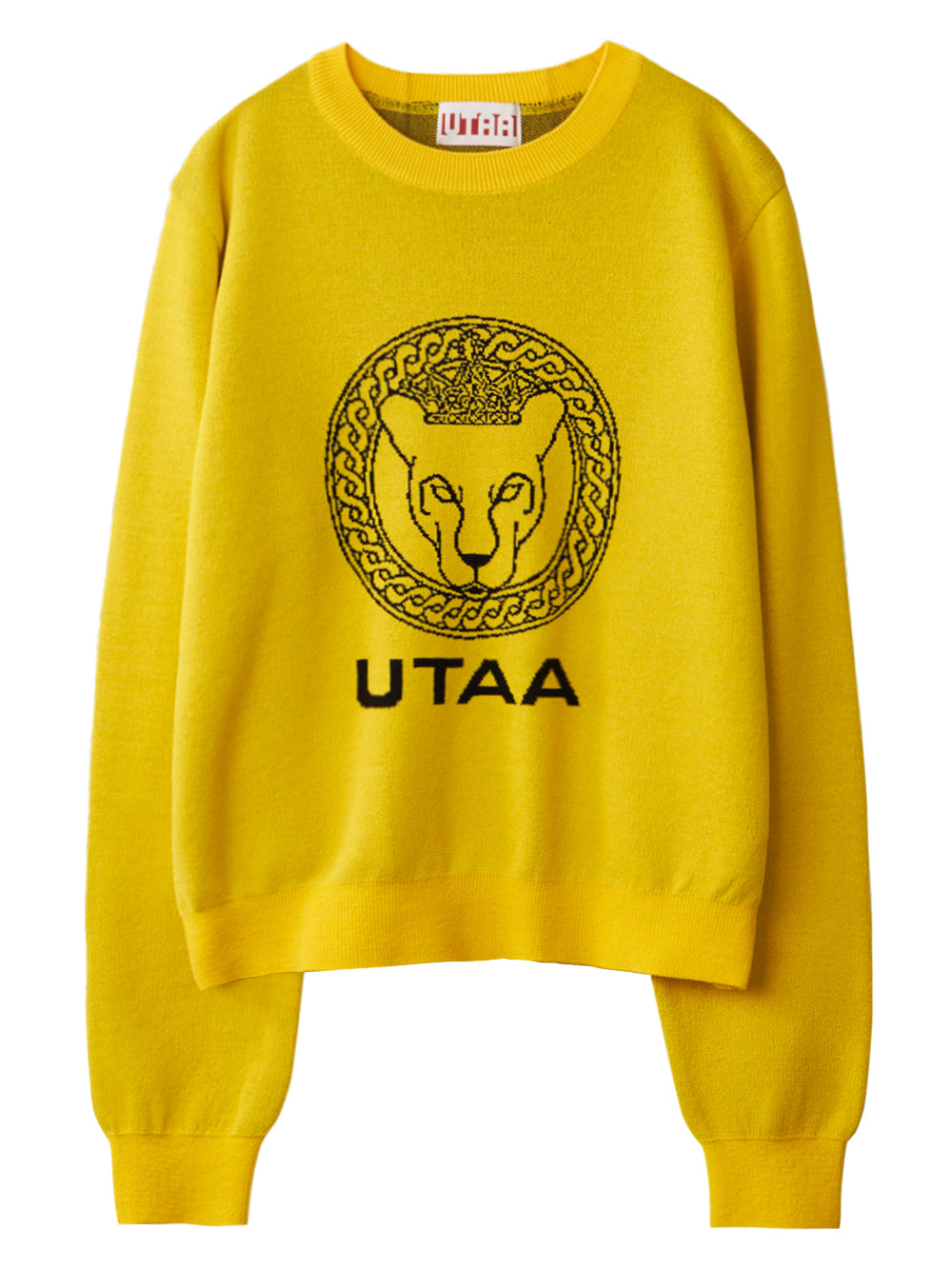 UTAA Scudoリングパンサーニットプルオーバー イエロー : Women's