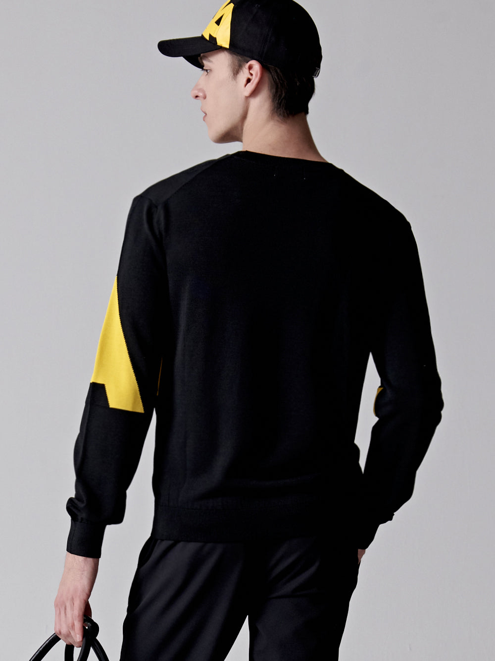 ユタ ミッドデーロゴニットプールオーバー (男性用)