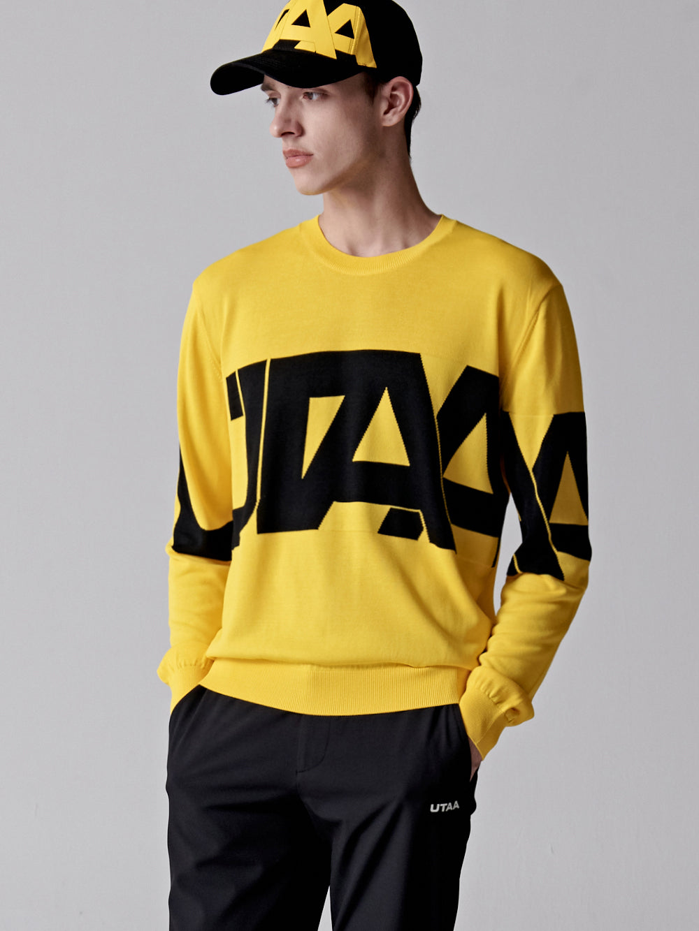 UTAA ミッドデーロゴニットプルオーバー : men's