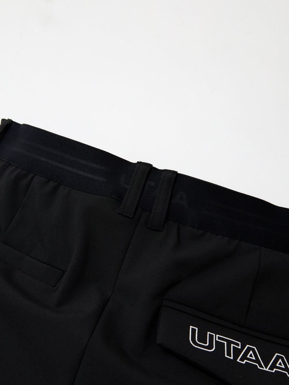 UTAA リングパンサーカラーラインパンツ ブラック : Men's