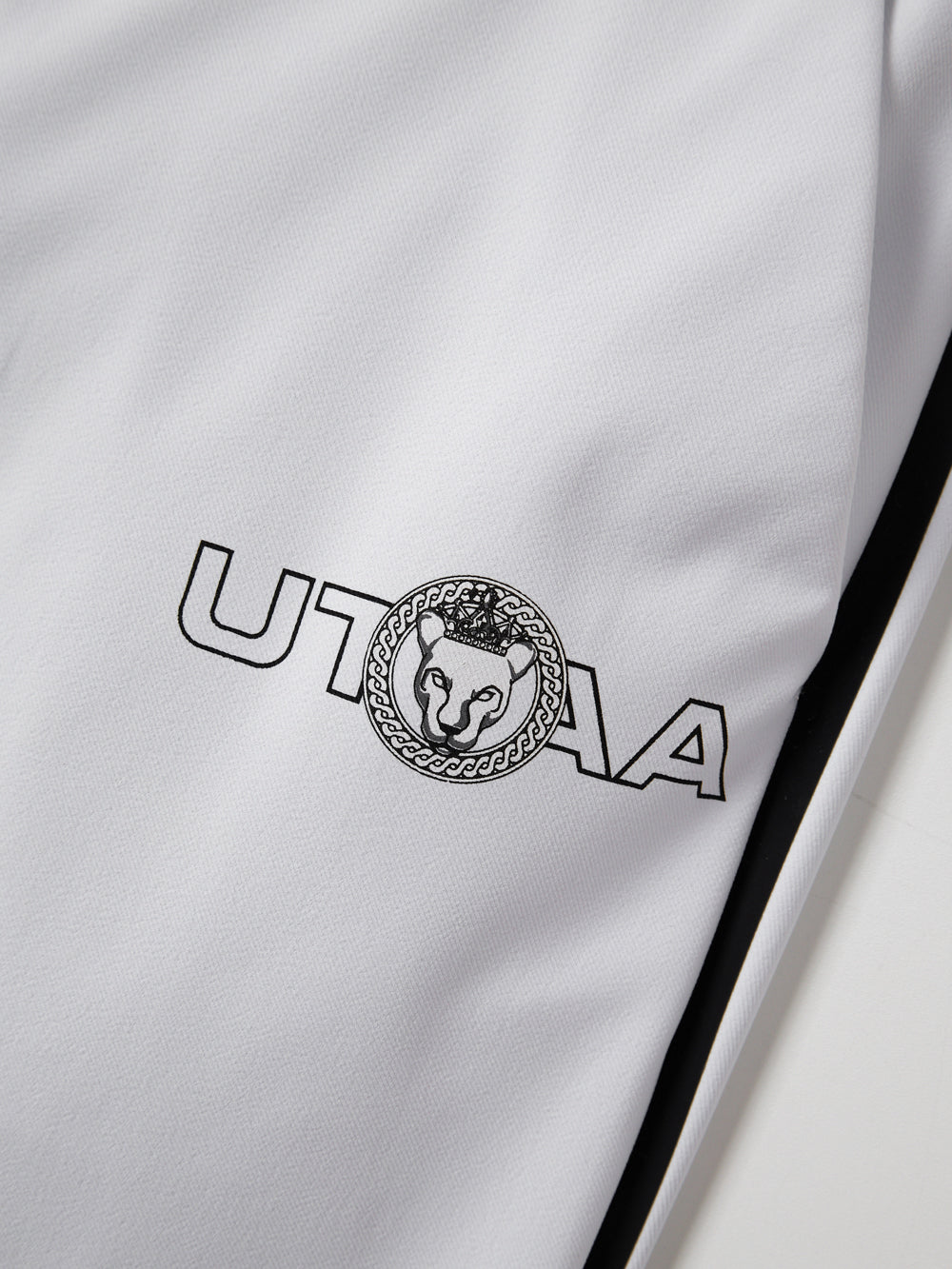 UTAA リングパンサーカラーラインパンツ ホワイト : Men's
