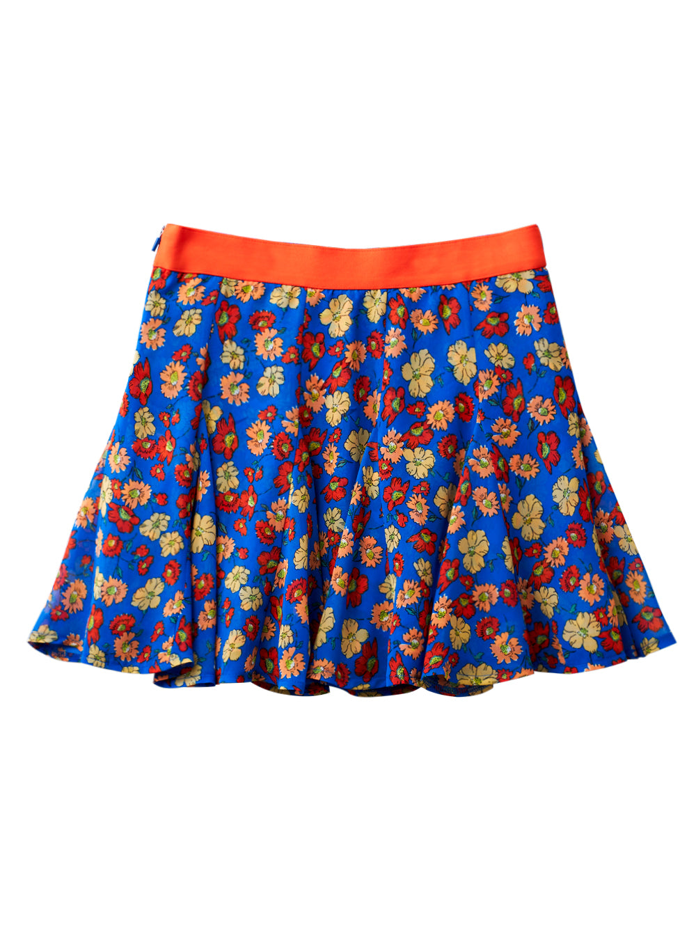 ユタ カラーポップフラワーフレアスカート (女性用)