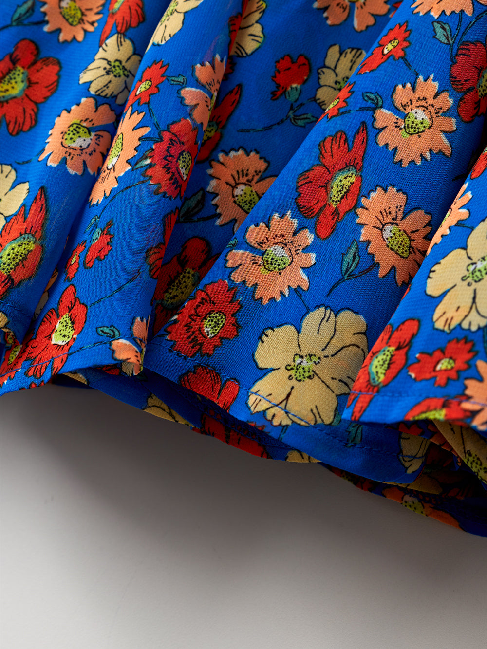 ユタ カラーポップフラワーフレアスカート (女性用)