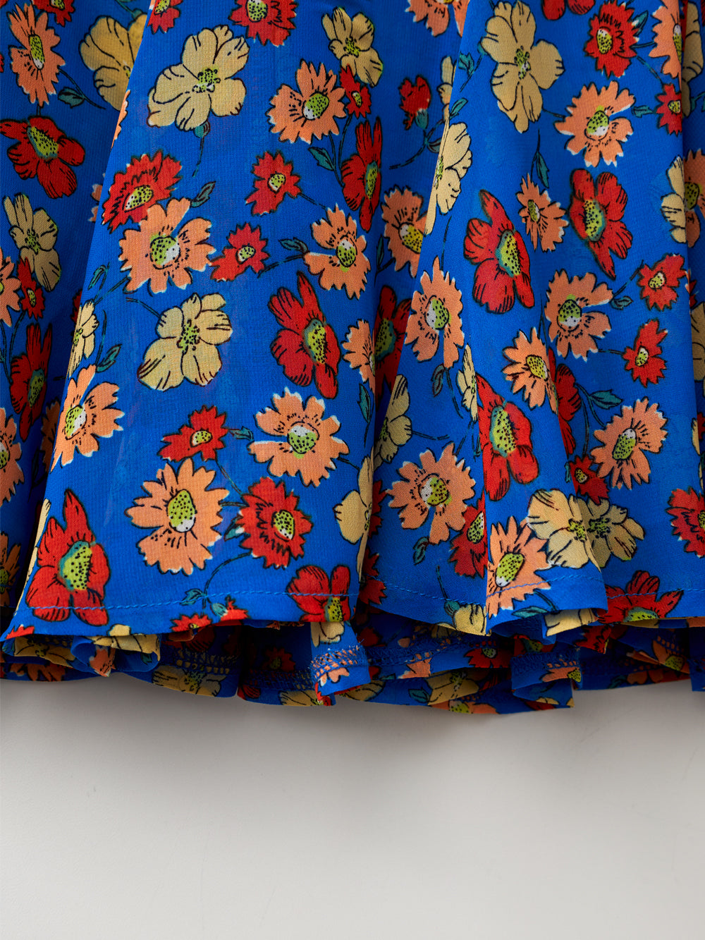 ユタ カラーポップフラワーフレアスカート (女性用)