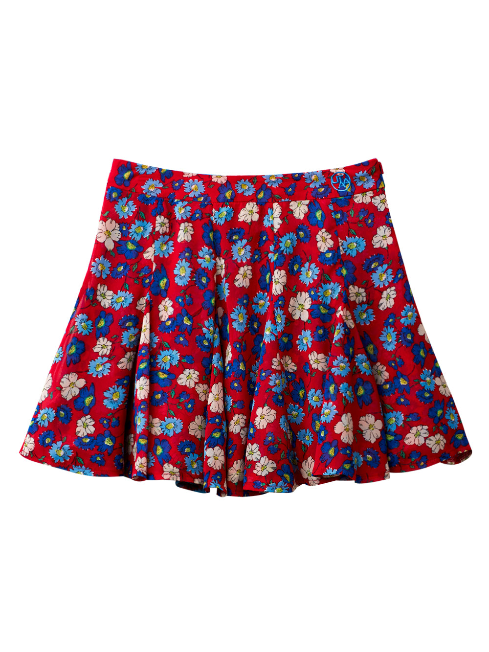 UTAA カラーポップFlowerフレアスカート : Women's