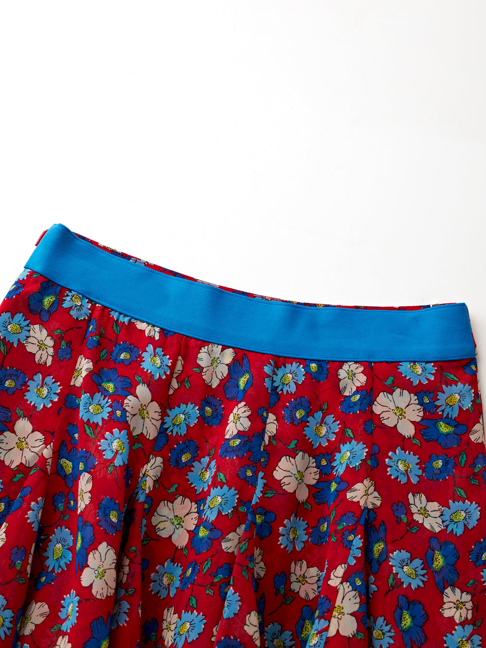 UTAA カラーポップFlowerフレアスカート : Women's