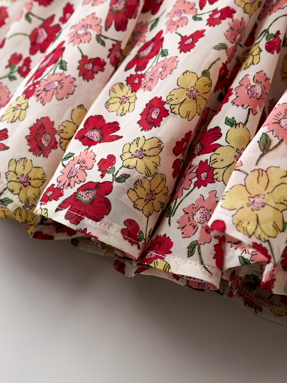 ユタ カラーポップフラワーフレアスカート (女性用)