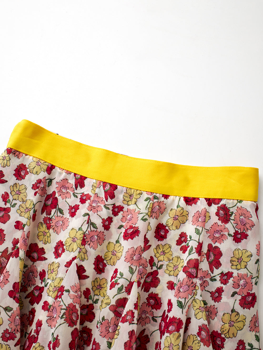UTAA カラーポップFlowerフレアスカート : Women's
