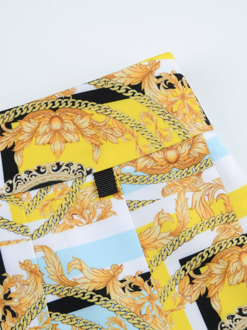 ユタ ストライプバロックフレアスカート (女性用)