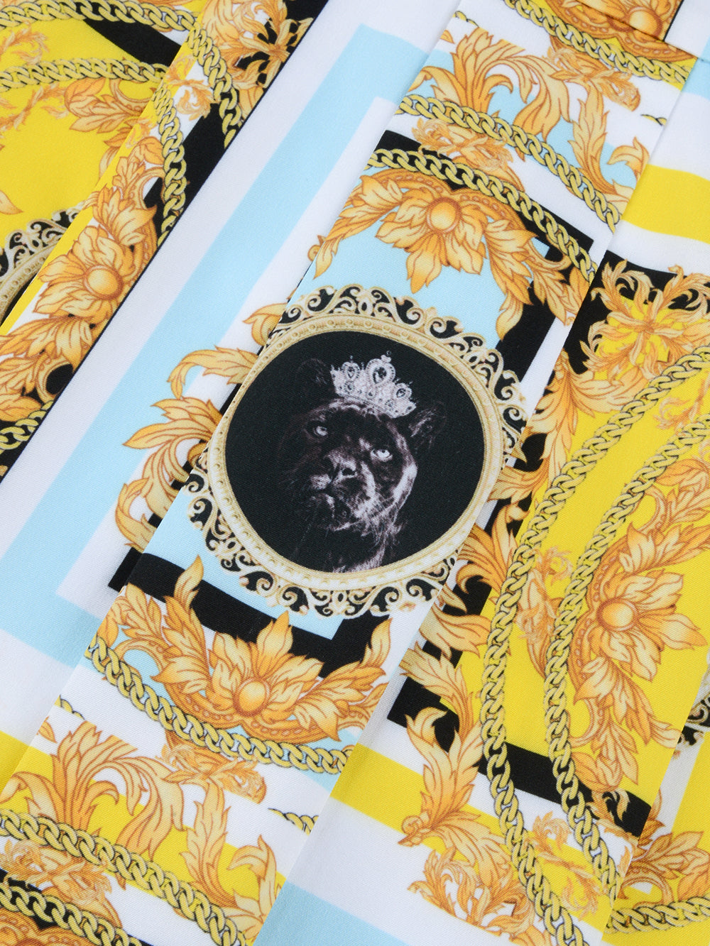 ユタ ストライプバロックフレアスカート (女性用)