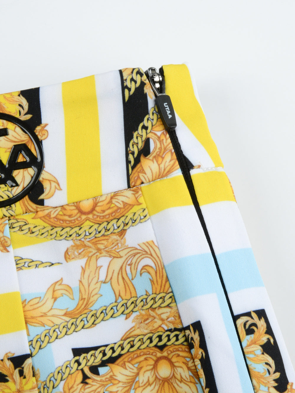 ユタ ストライプバロックフレアスカート (女性用)