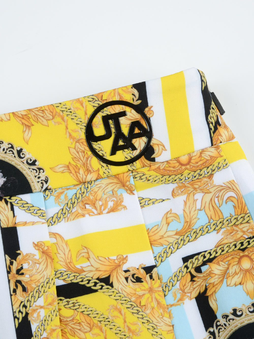 ユタ ストライプバロックフレアスカート (女性用)