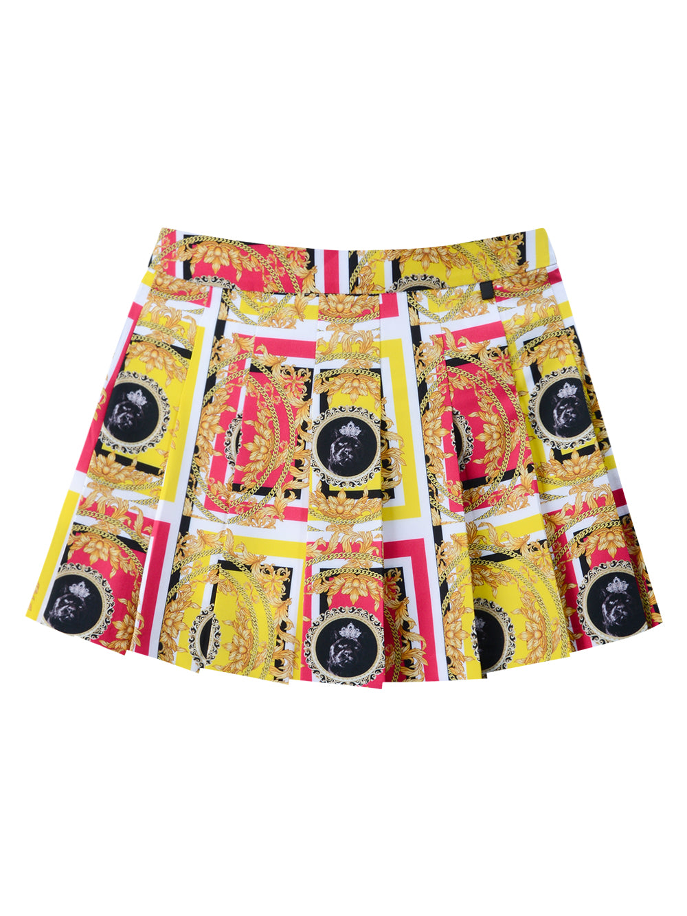 ユタ ストライプバロックフレアスカート (女性用)