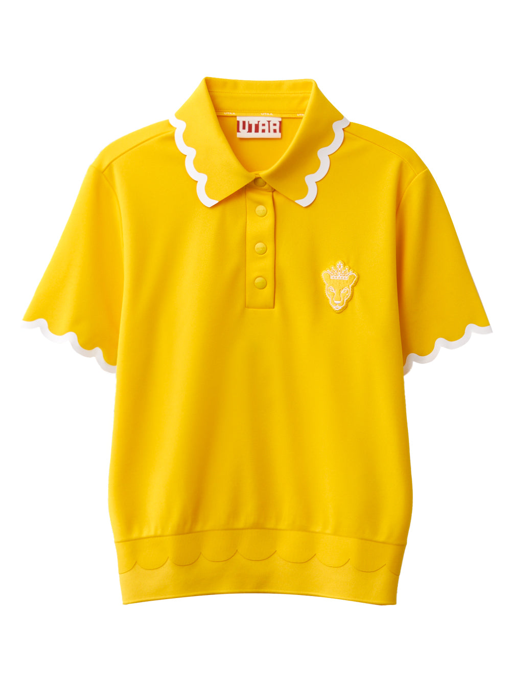 UTAA TildeウェーブクラウンパンサーTシャツ イエロー : Women's