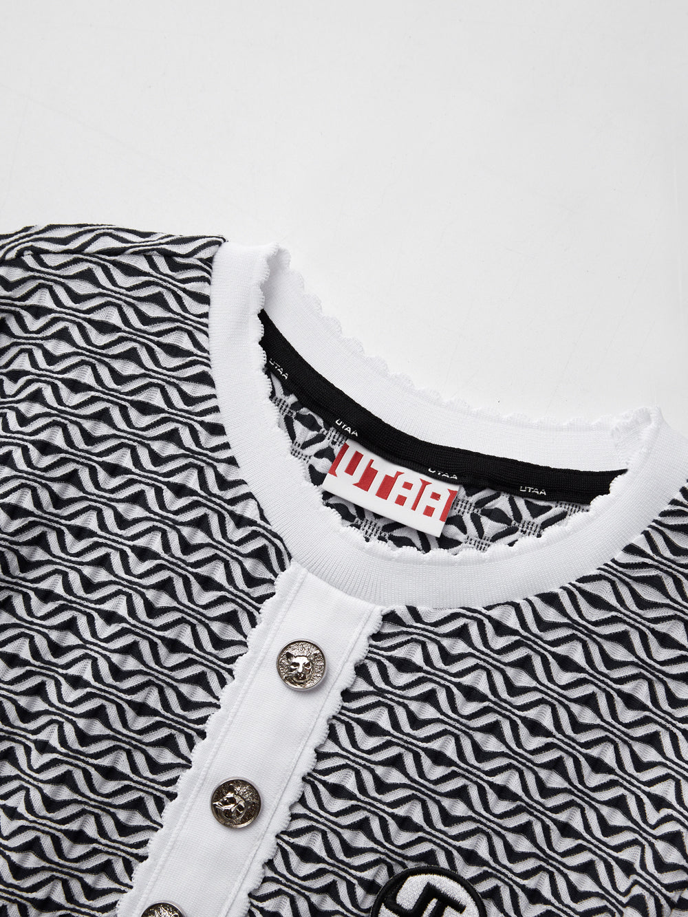 UTAA RippleパターンスリーブTシャツ : Women's