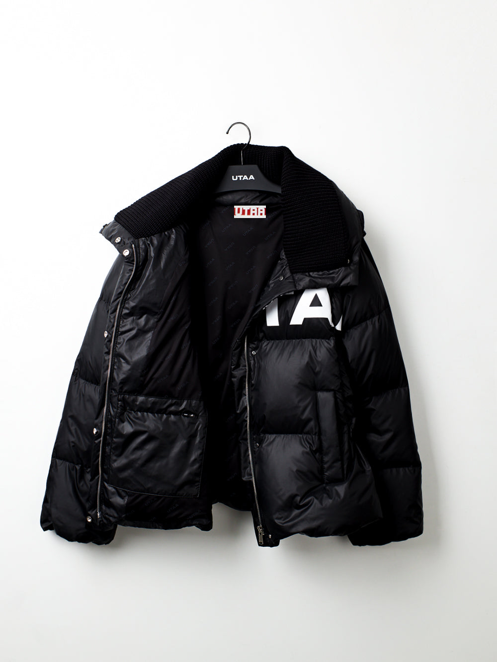 UTAA ボールドロゴBeltedダウンジャンパー : Women's