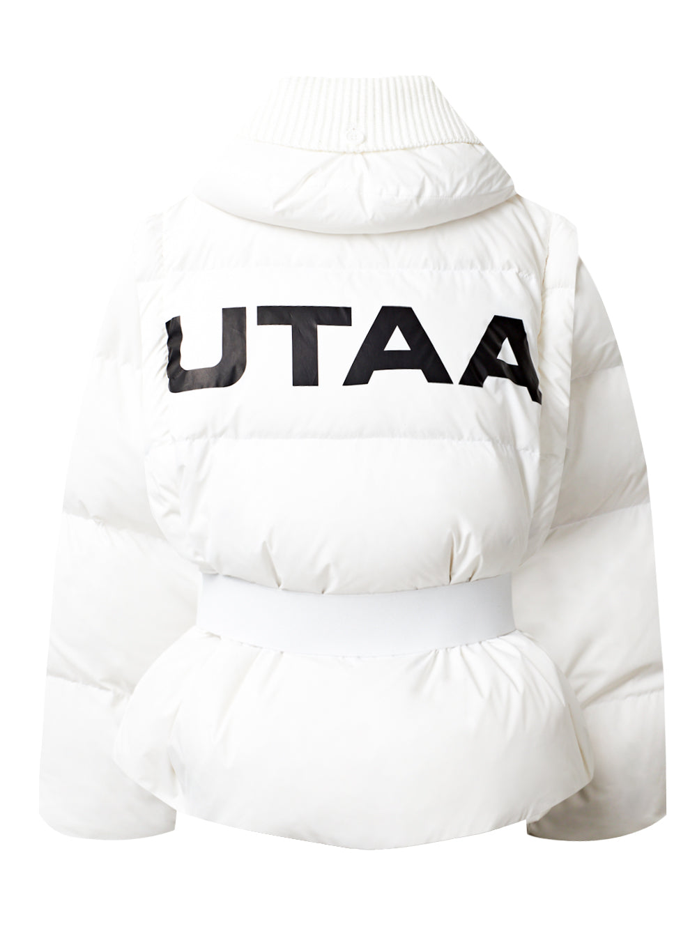 UTAA ボールドロゴBeltedダウンジャンパー : Women's