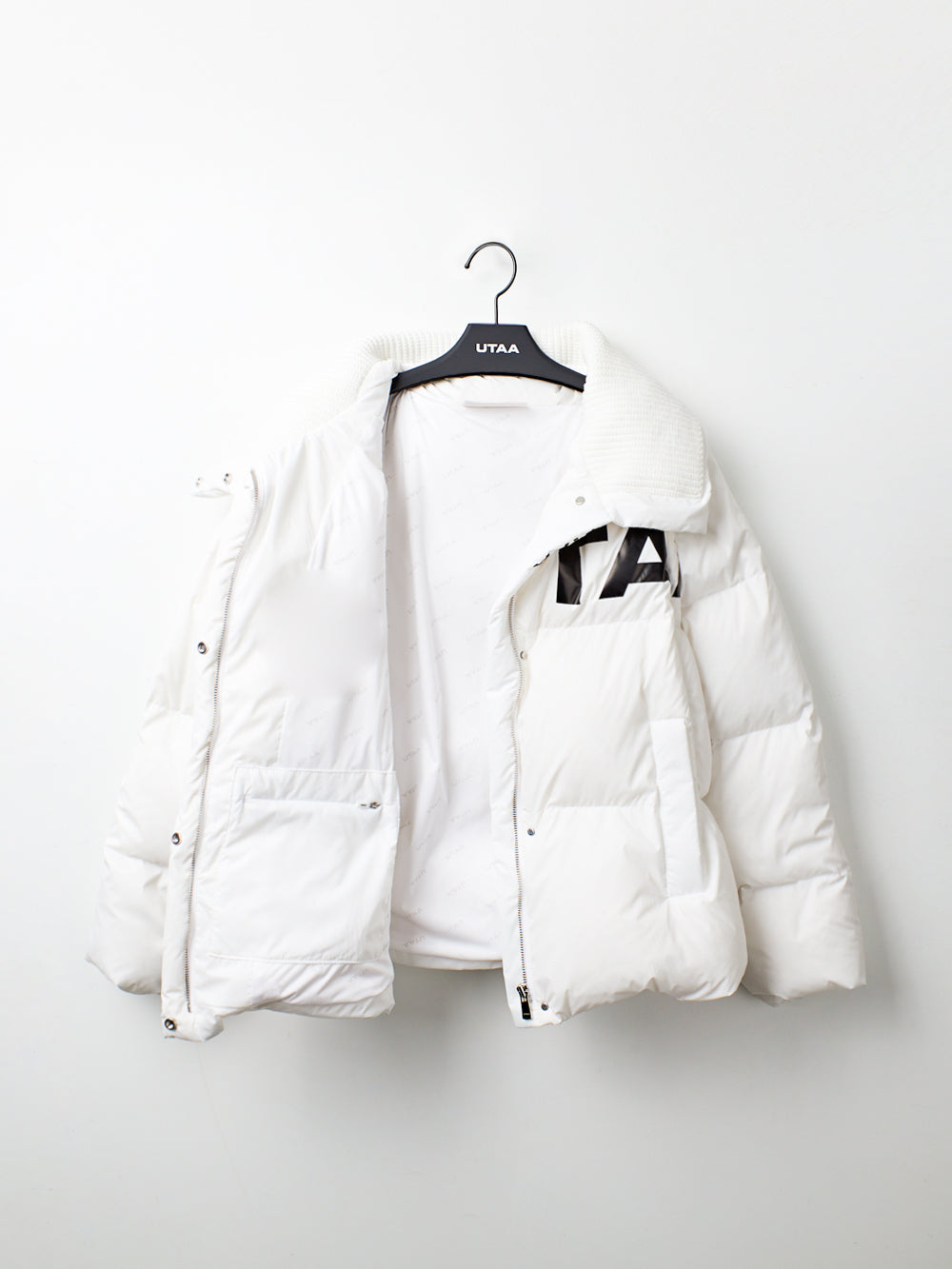 UTAA ボールドロゴBeltedダウンジャンパー : Women's