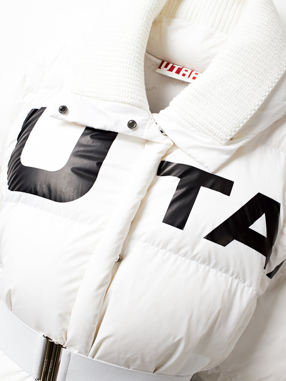 UTAA ボールドロゴBeltedダウンジャンパー : Women's