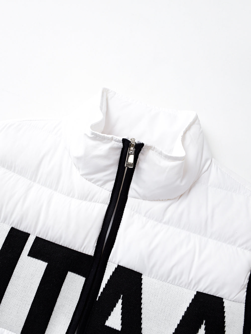UTAA ロゴニットダウンベスト ホワイト : Women's