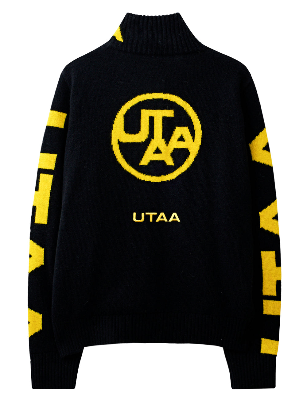 UTAA カラーマッチエンブレムニートジップアップ : Women's