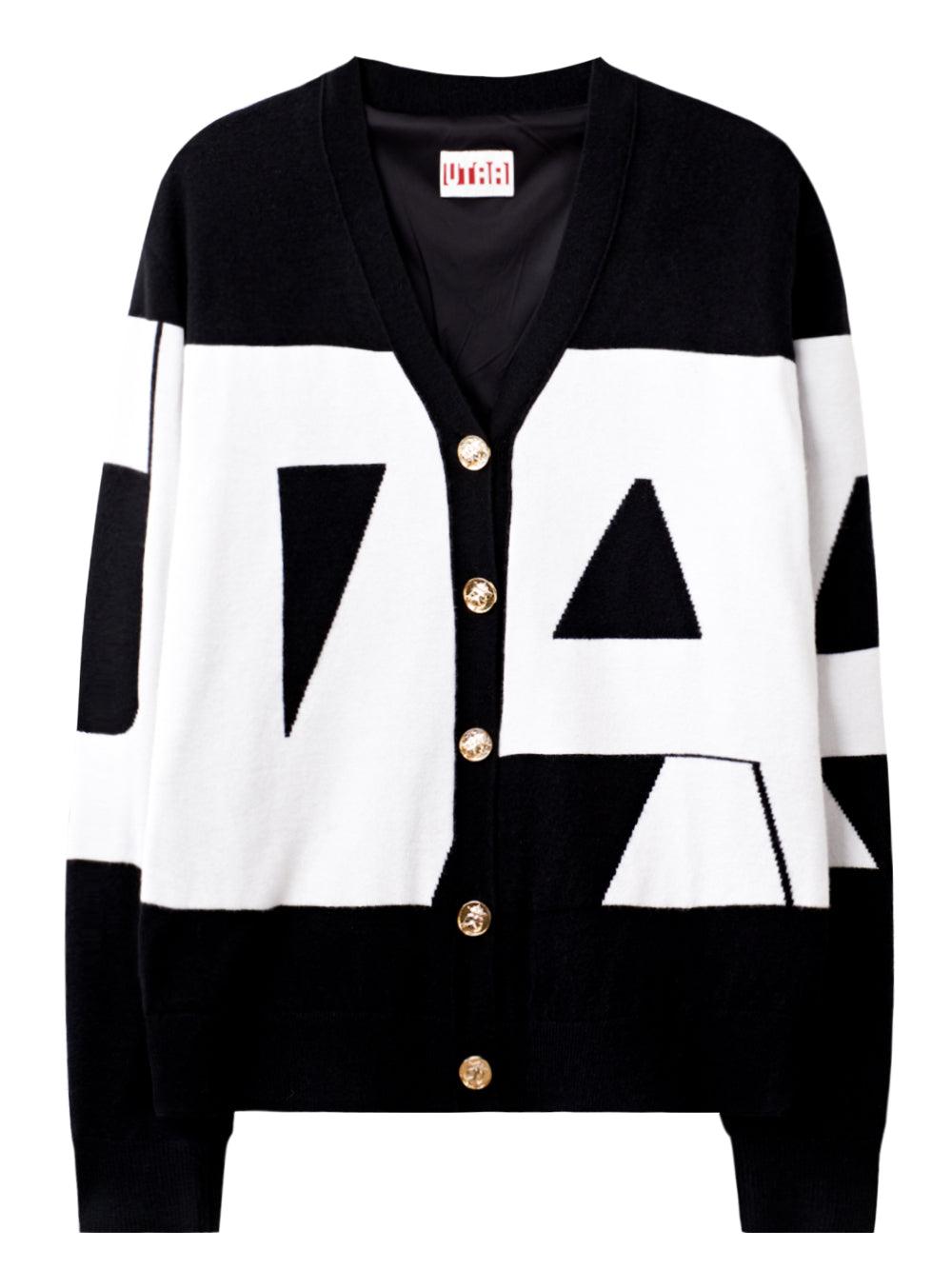 UTAA ミッドデーボールドロゴニットカーディガン : men's