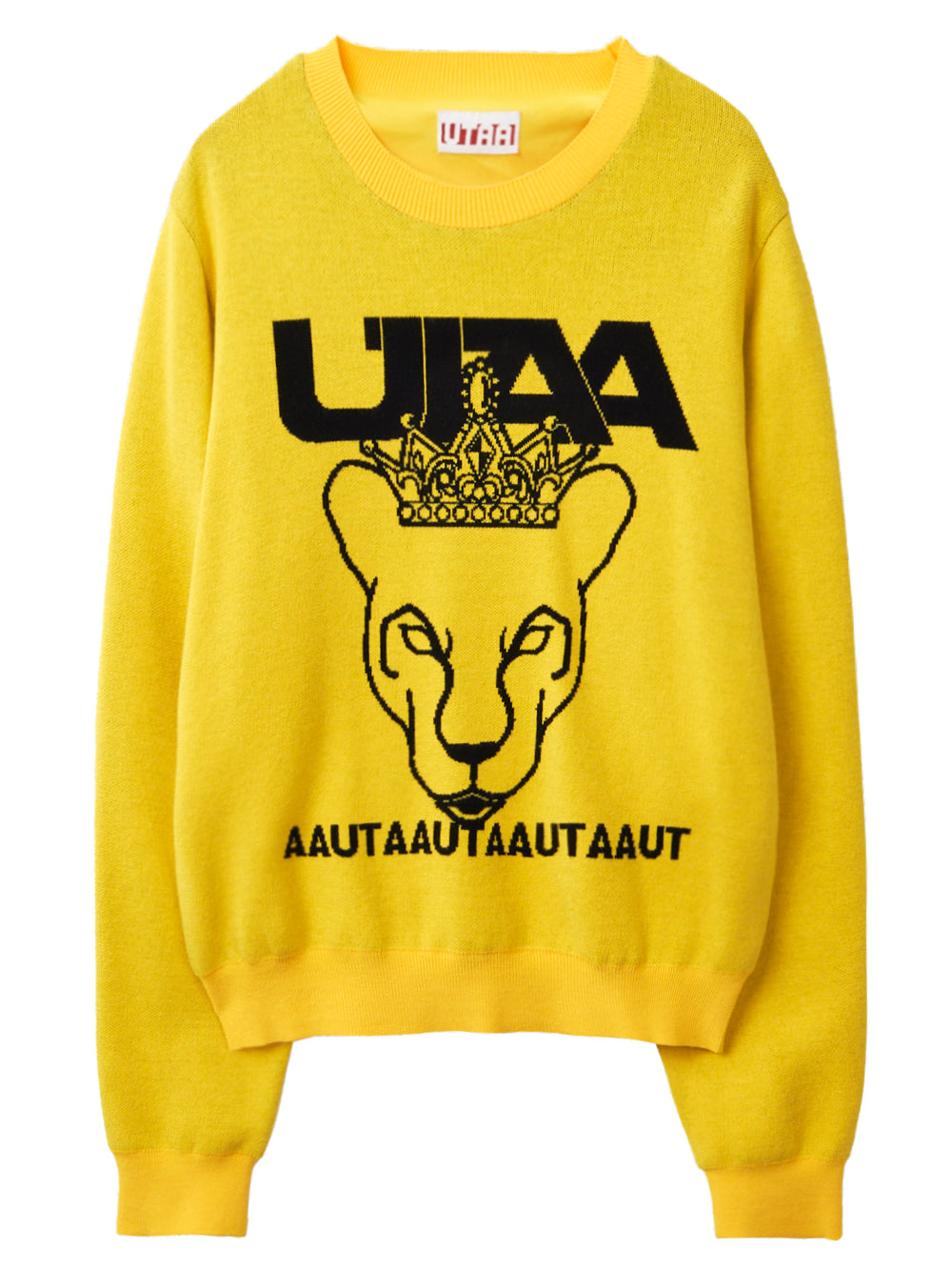 UTAA クラウンパンサーニットプルオーバー イエロー : Women's