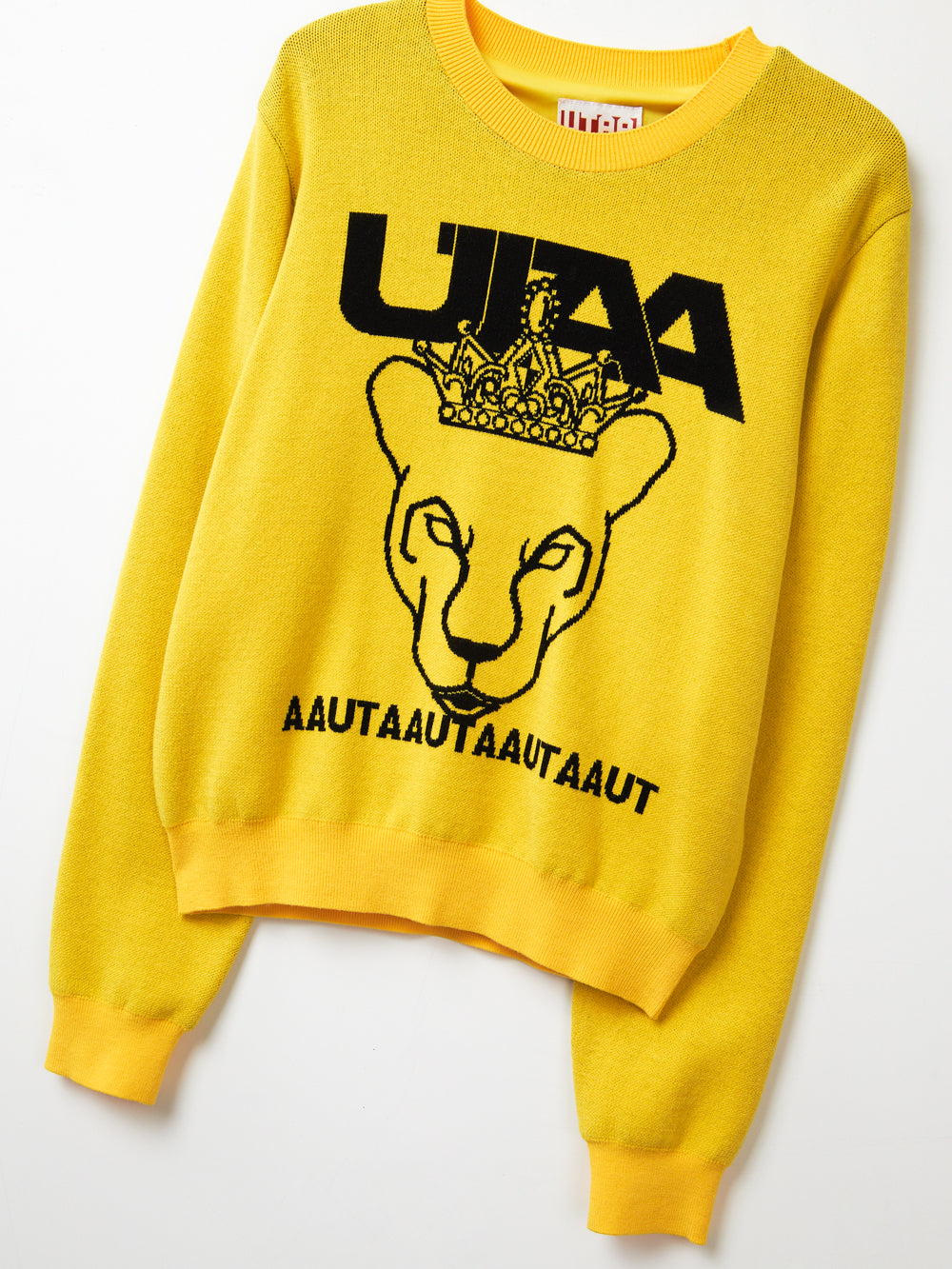 UTAA クラウンパンサーニットプルオーバー イエロー : Women's
