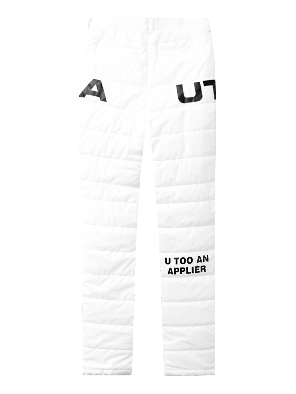 ユタ スローガンダウンパンツ (男性用)