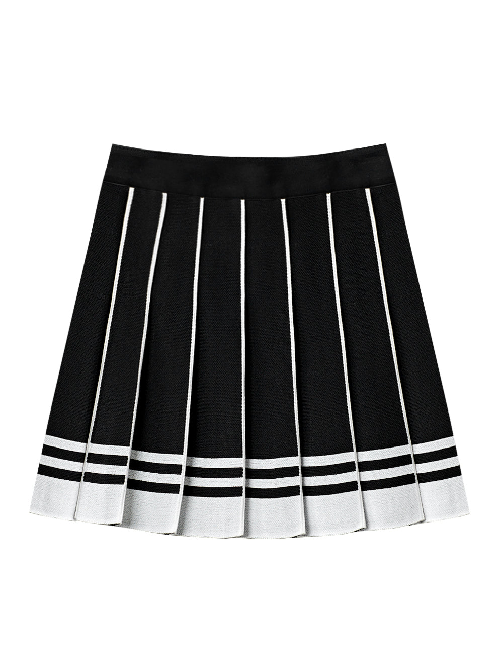 ユタ ファンスィストライプニットスカート