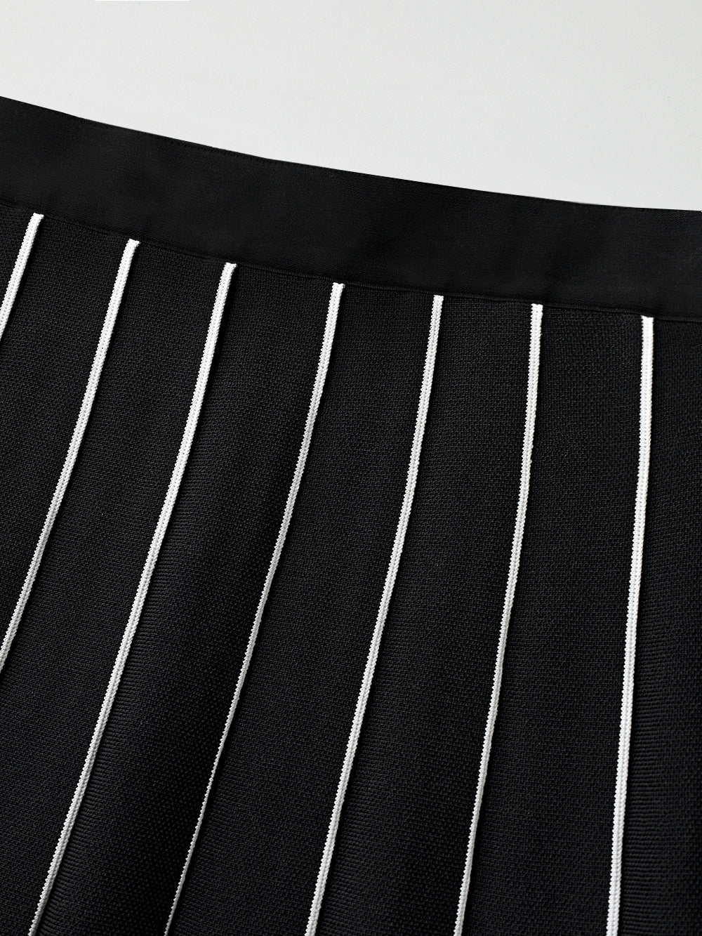 ユタ ファンスィストライプニットスカート