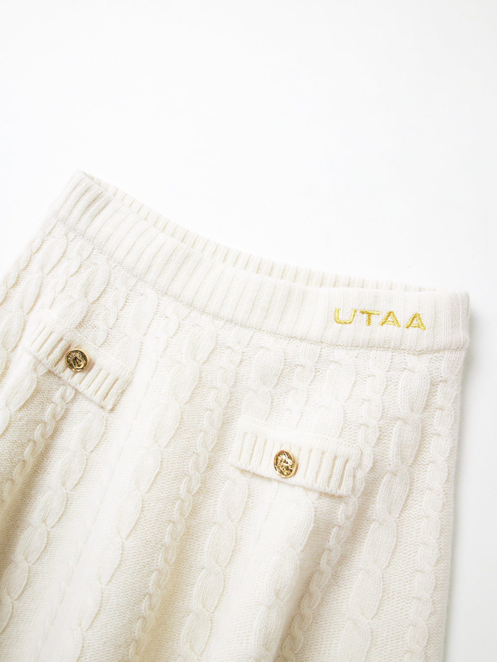 UTAA ドゥカットWoolニットフレアスカート : Women's
