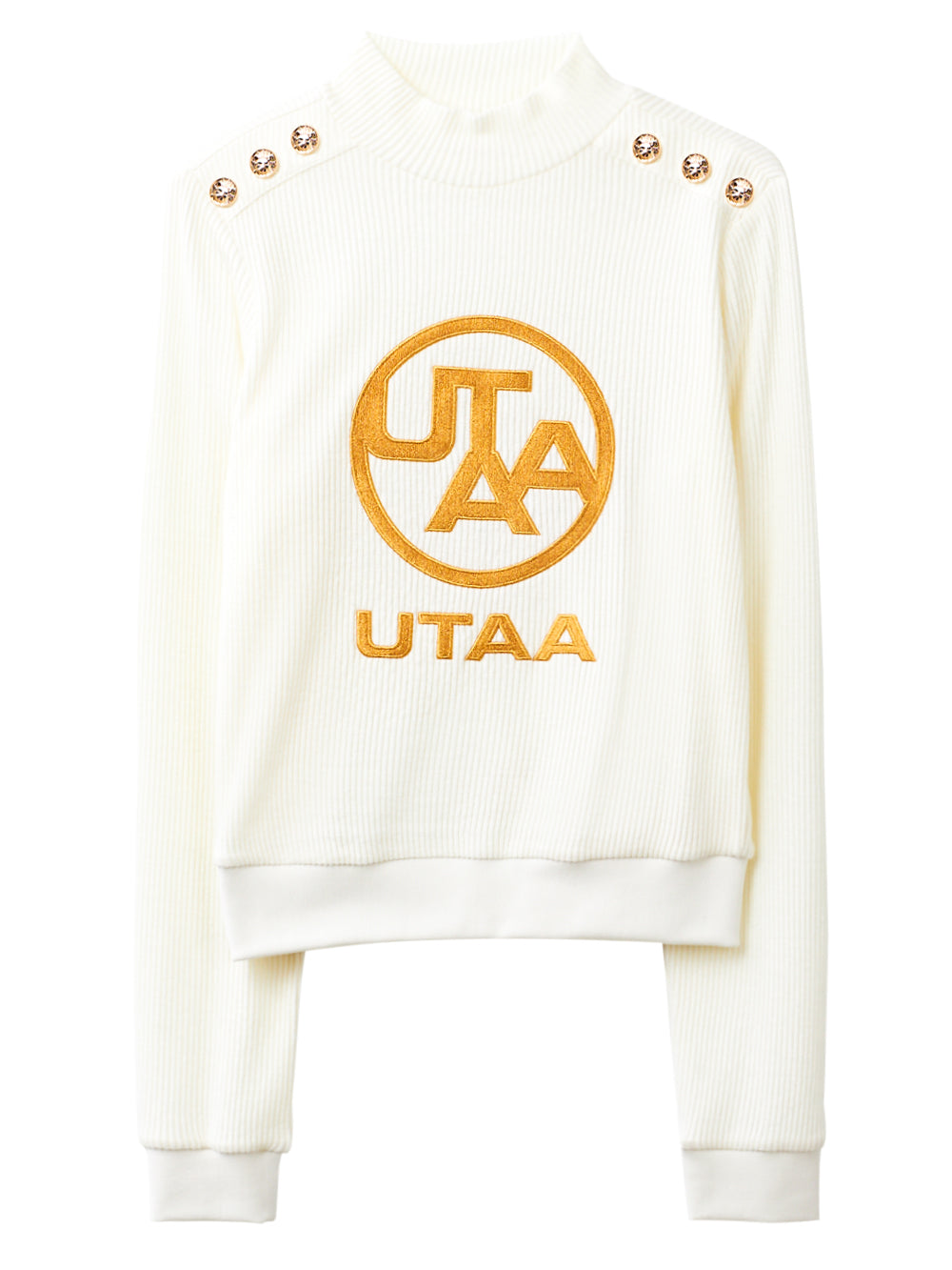 UTAA ゴールドエンブレムタートルネックスリーブ : Women's