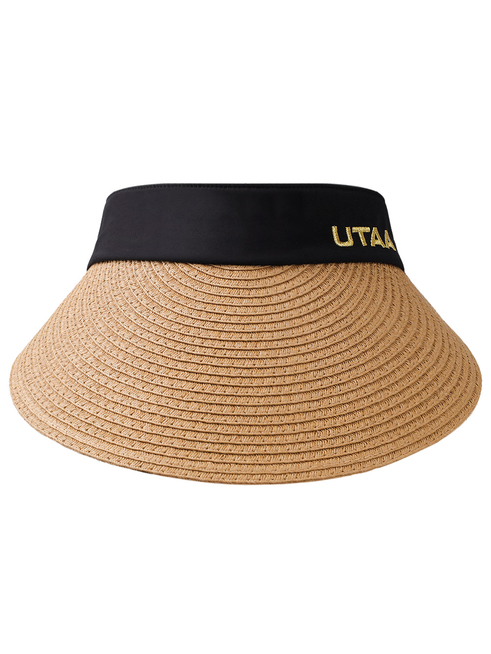 UTAA SunlightRaffiaワイドBrimバイザー : Women's