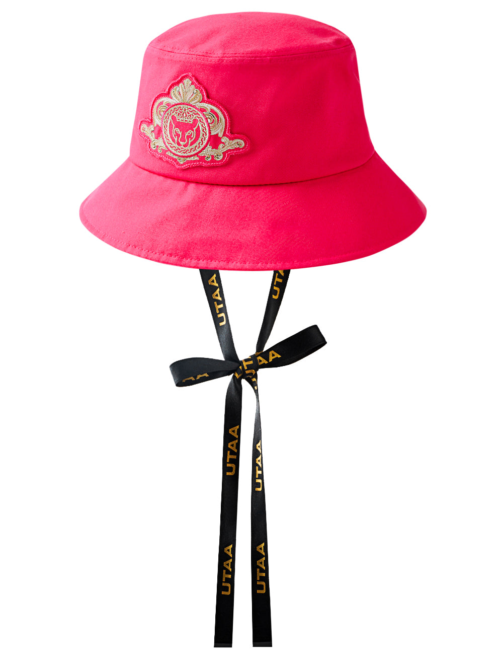 UTAA Grandゴールドクラウンパンサーバケットハット ピンク : Women's