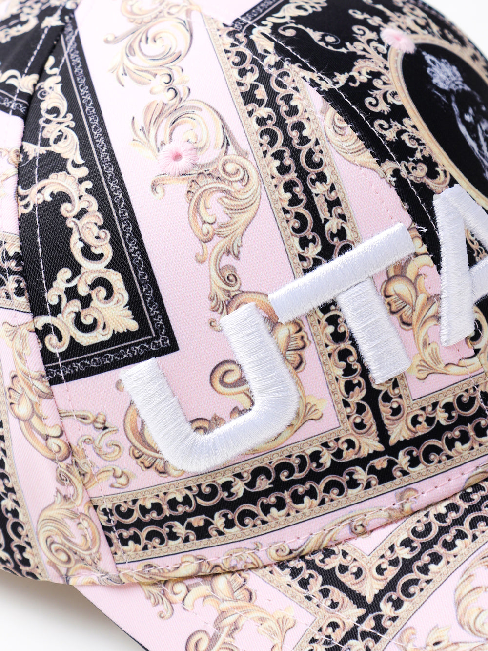 UTAA カラーパールバロックキャップ ライトピンク : Women's