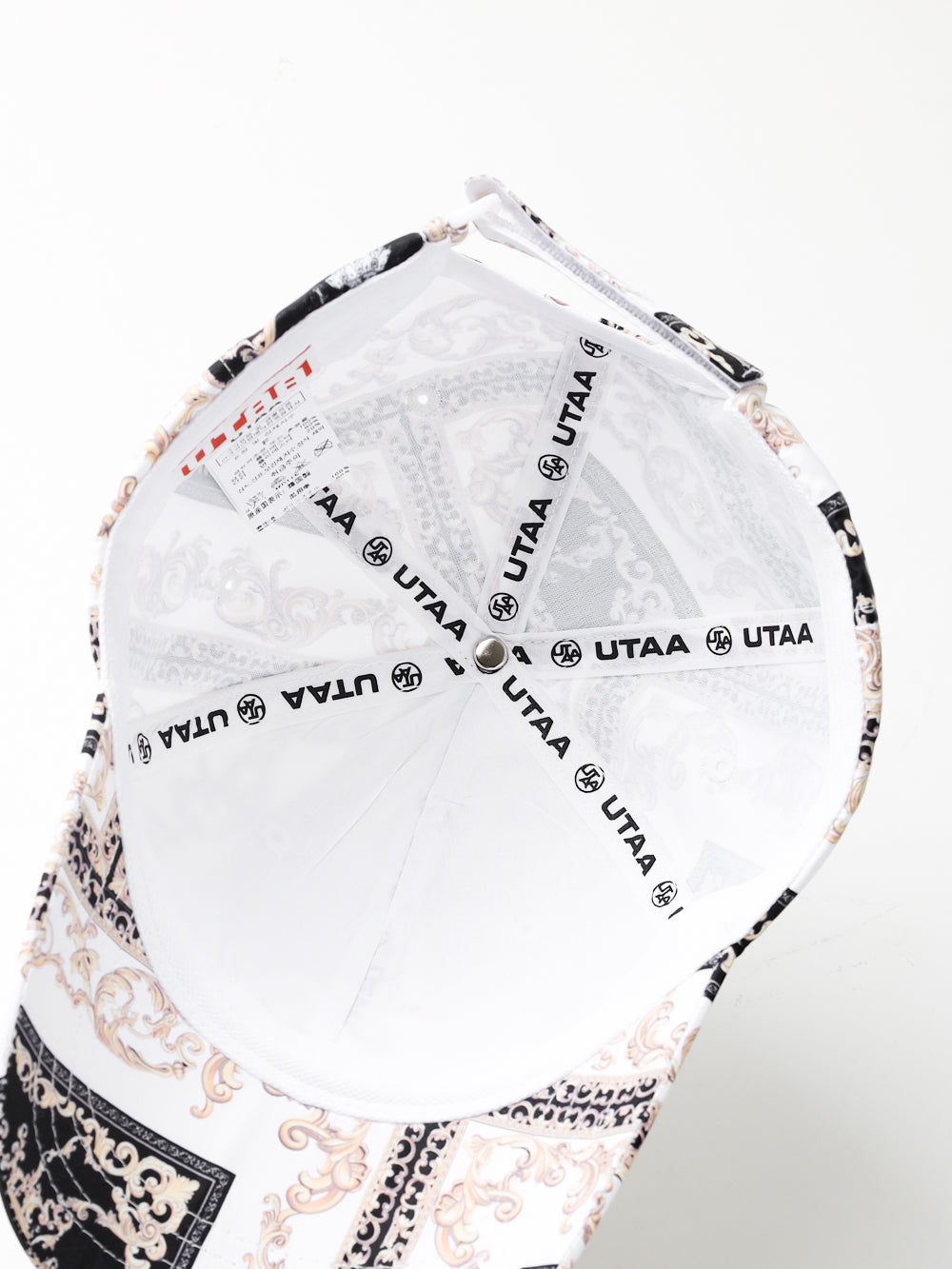 UTAA カラーパールバロックキャップ ホワイト : Women's