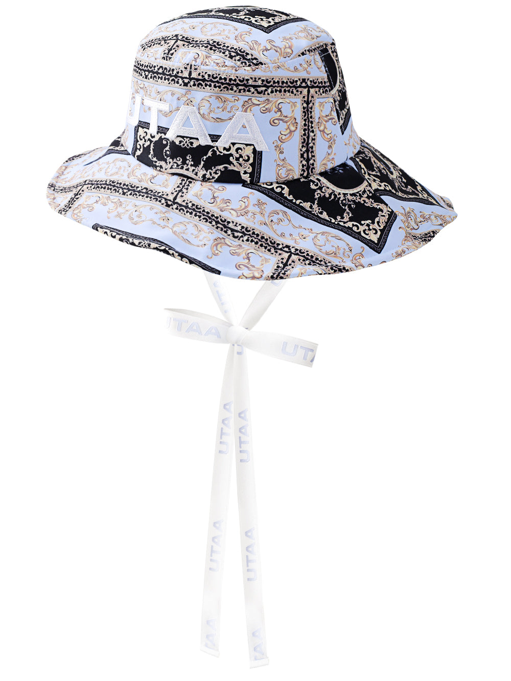 UTAA カラーパールバロックバケットハット スカイブルー : Women's
