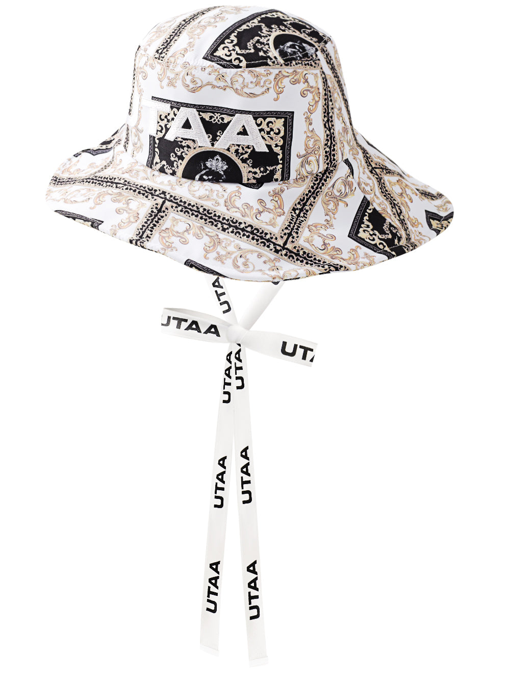 UTAA カラーパールバロックバケットハット ホワイト : Women's