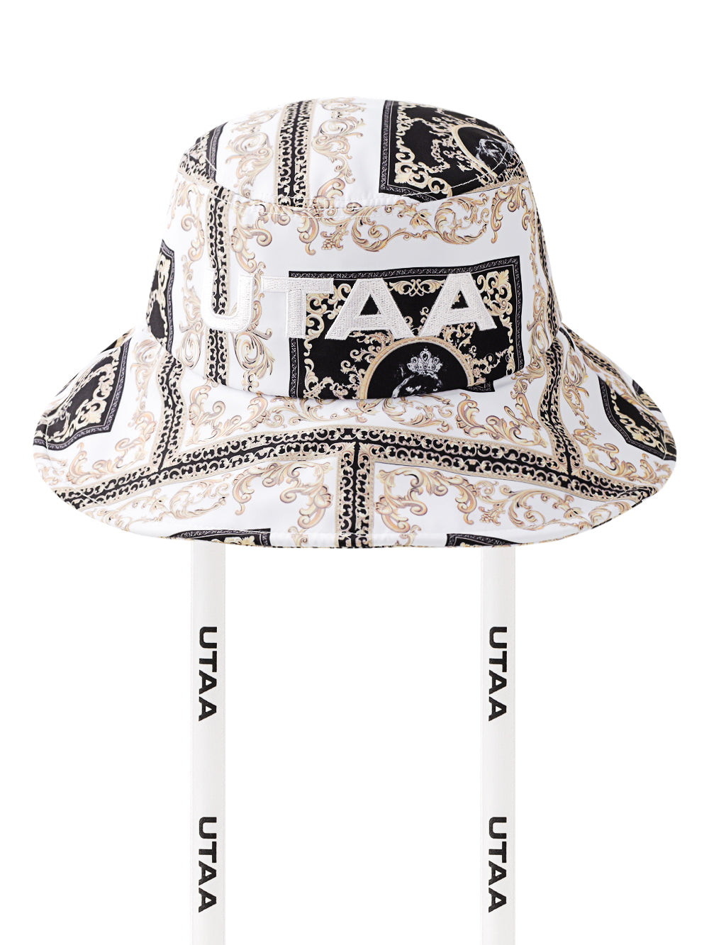 UTAA カラーパールバロックバケットハット ホワイト : Women's
