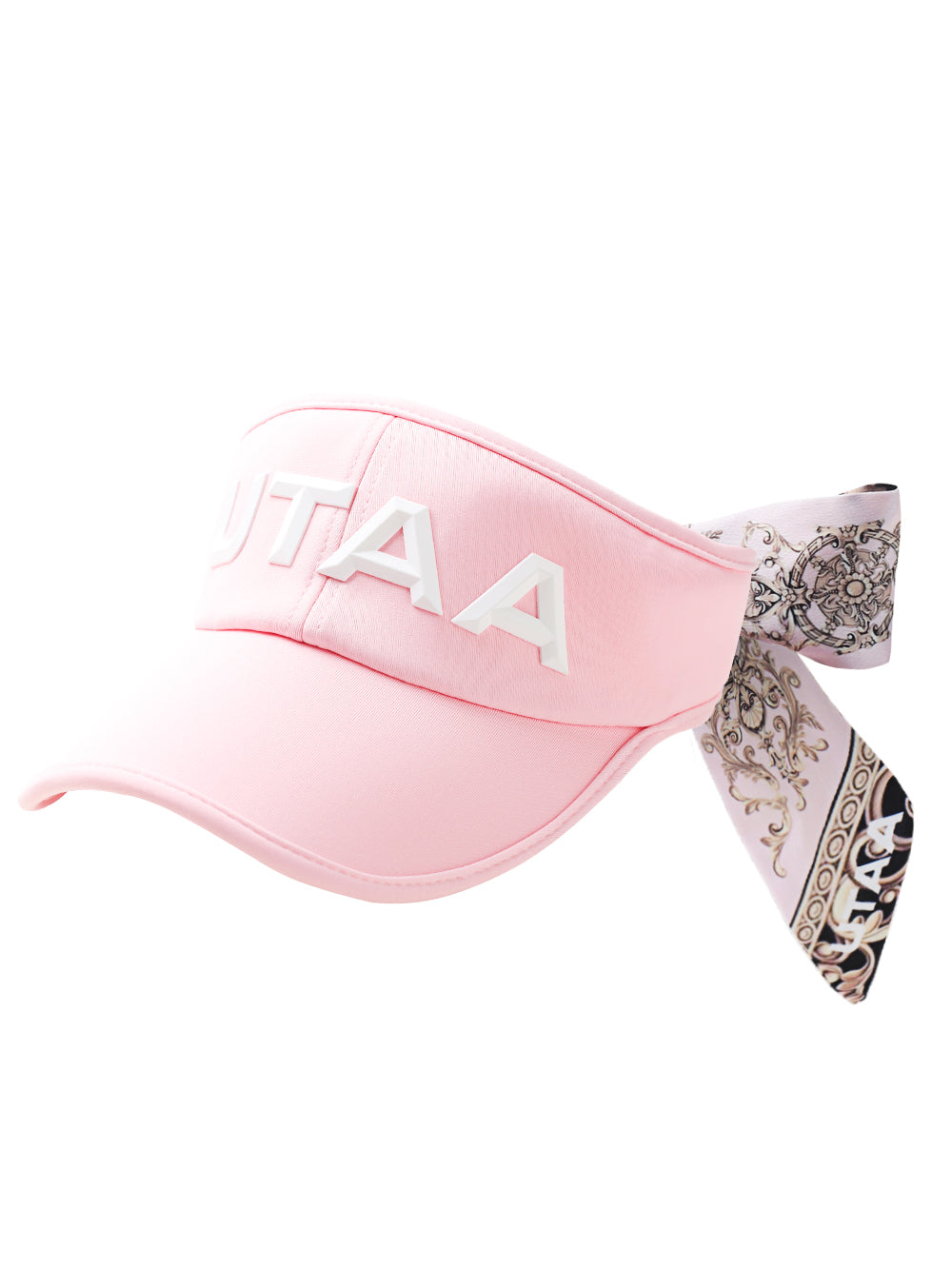 ユタ カラーパールバロックフィギュアリボンサンバイザー (女性用)