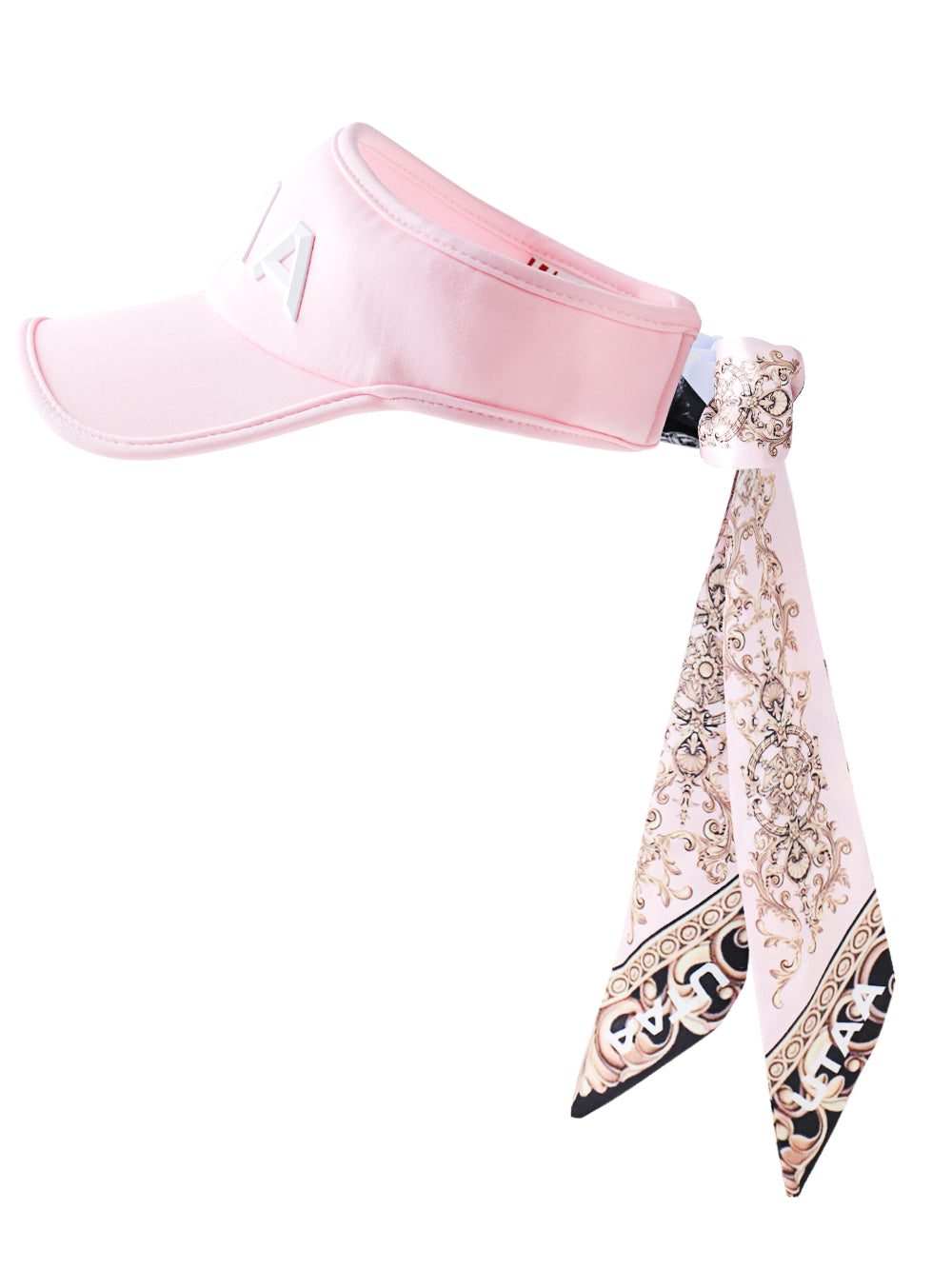 ユタ カラーパールバロックフィギュアリボンサンバイザー (女性用)