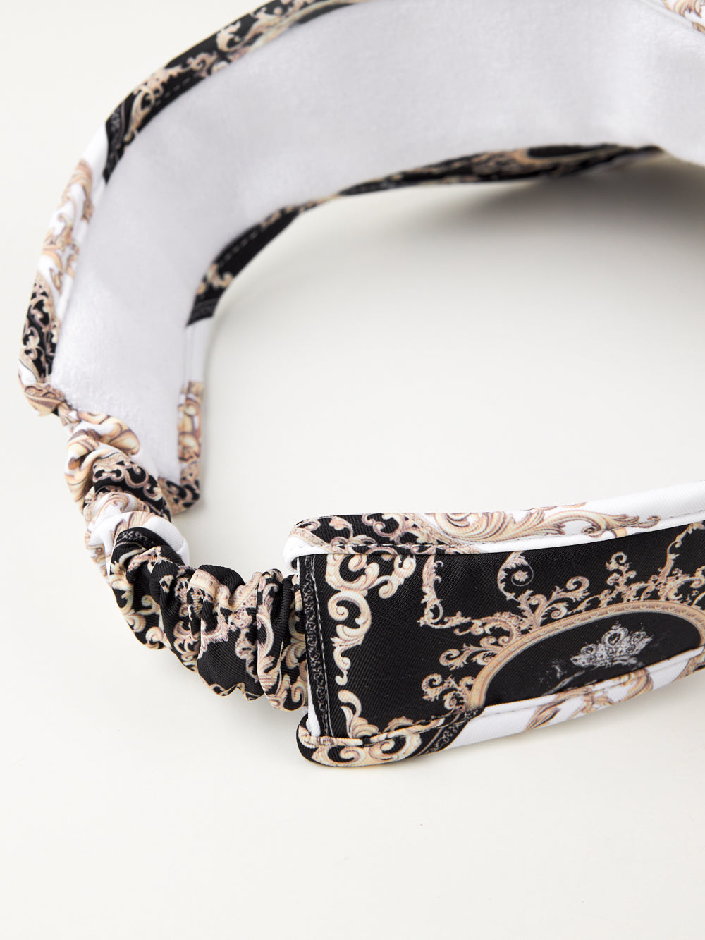 ユタ カラーパールバロックリボンサンバイザー (女性用)