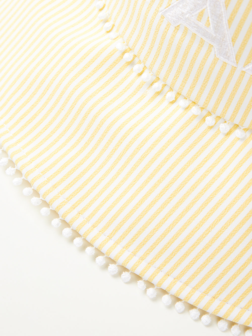 ユタ ドットレースピンストライプバケットハット (女性用)