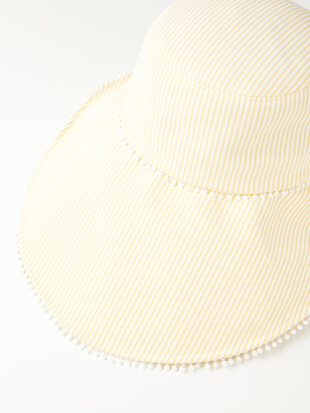 ユタ ドットレースピンストライプバケットハット (女性用)