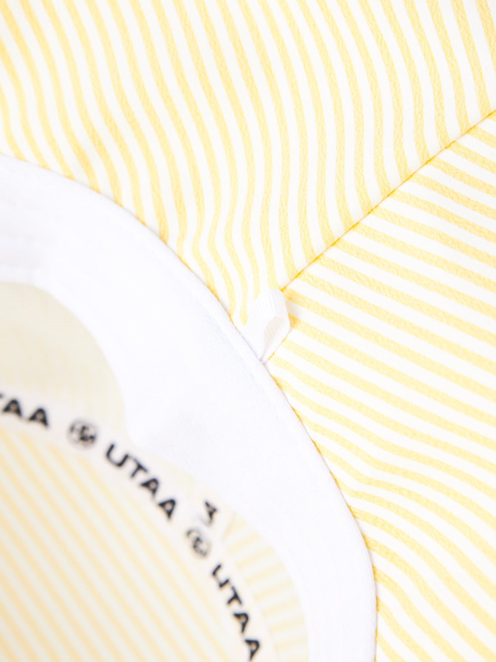 ユタ ドットレースピンストライプバケットハット (女性用)